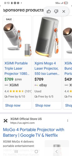 New xgimi mogo - new!,